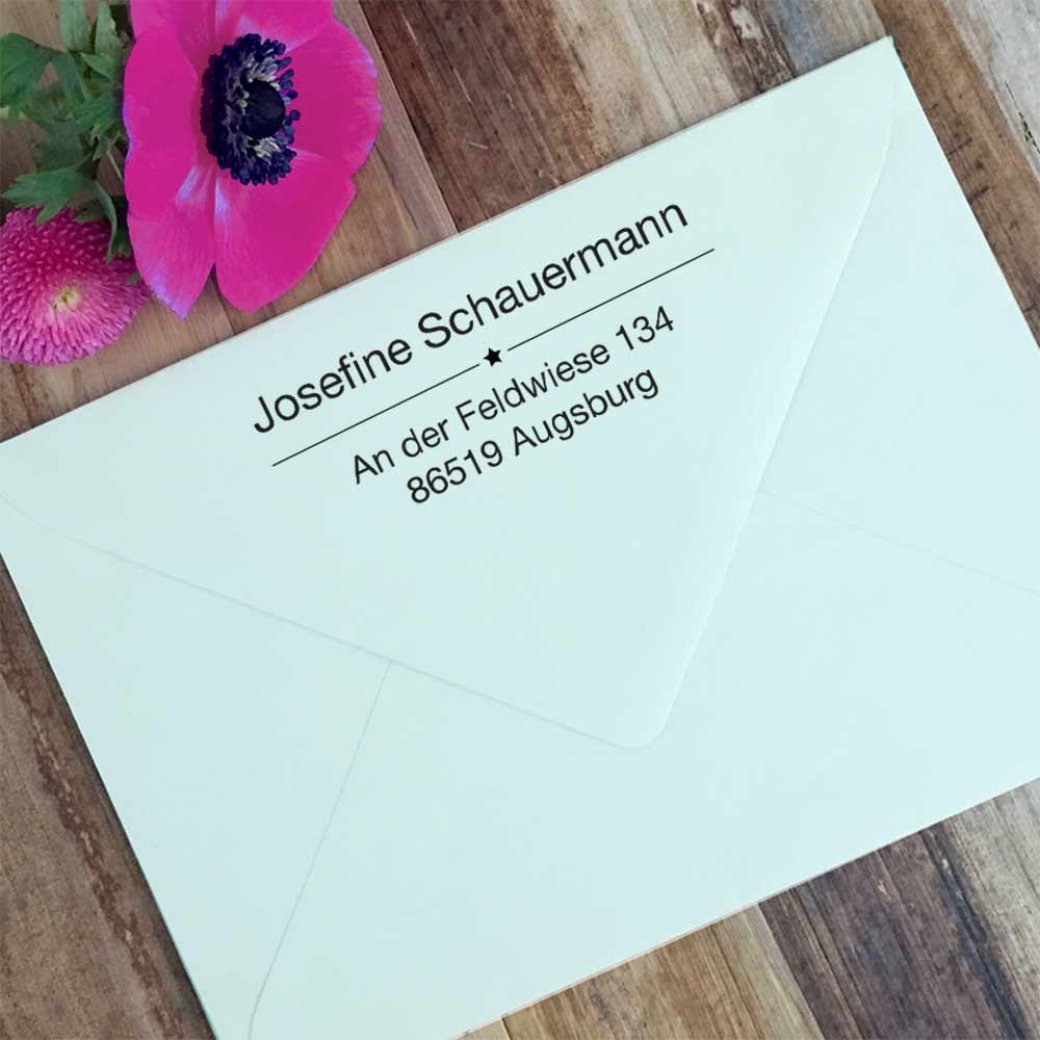 Holzstempel Stern Holzstempel Stern