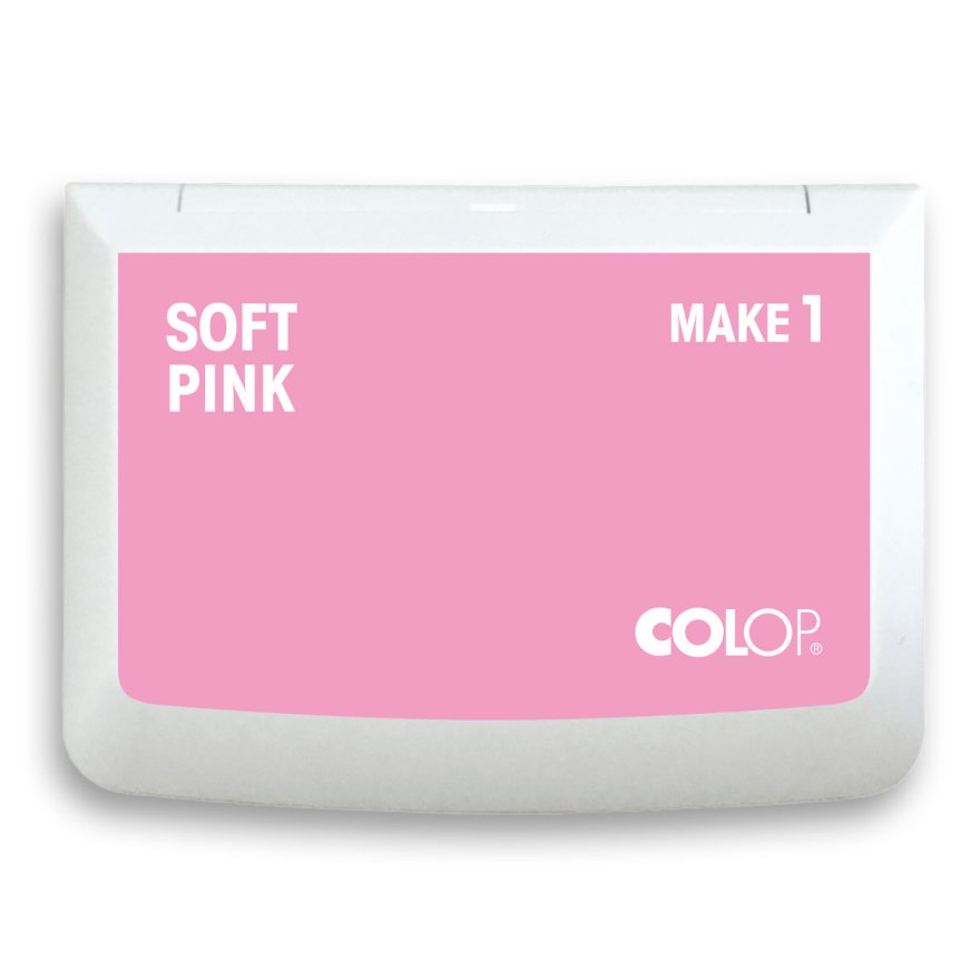 COLOP Stempelkissen MAKE 1 soft pink 90x50mm COLOP Stempelkissen MAKE 1 soft pink 90x50mm
