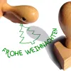 Motuivstempel Frohe Weihnachten