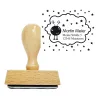 Holzstempel Schulanfang Alien