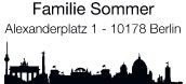 Holzstempel Skyline Vorschau