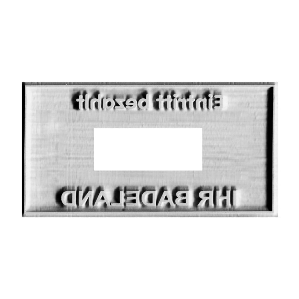 Stempelplatte Trodat Dater 4731 Stempelplatte Trodat Dater 4731