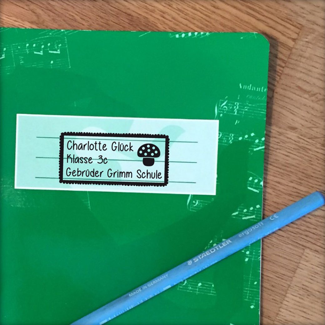 Holzstempel Glückskeks Holzstempel Glückskeks