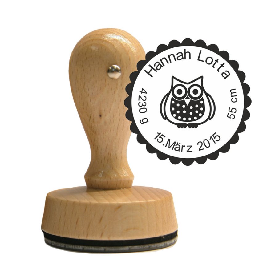Holzstempel Eule Holzstempel Eule