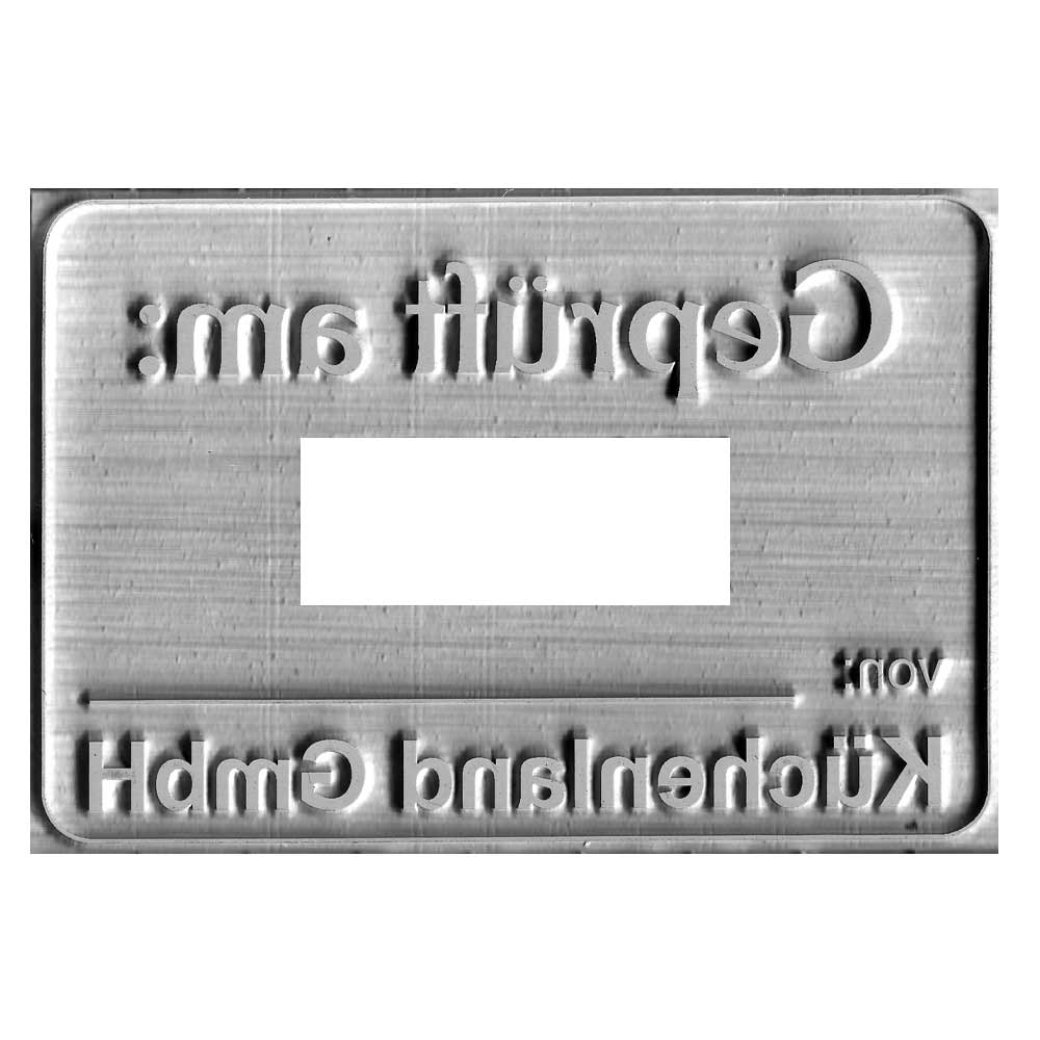 Ersatzstempelplatte Trodat 5480 Ersatzstempelplatte Trodat 5480