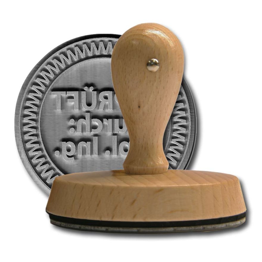 Holzstempel rund d-90 mm Holzstempel rund d-90 mm