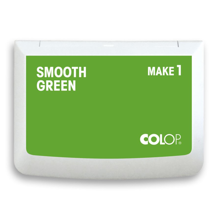 COLOP Stempelkissen MAKE 1 smooth green 90x50mm COLOP Stempelkissen MAKE 1 smooth green 90x50mm