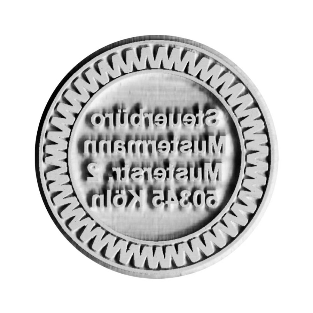 Ersatzplatte Colop Pocket Stamp R 30 Ersatzplatte Colop Pocket Stamp R 30