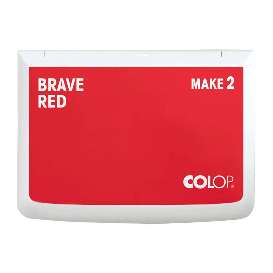 COLOP Stempelkissen MAKE 2 brave red 110x70mm