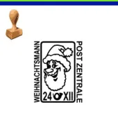 Frohe Weihnachten Holzstempel 3