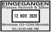 Stempelplatte Colop Expert Line Dater 3660 - Vorschau
