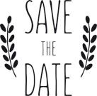 Holzstempel Save the date 3 Vorschau