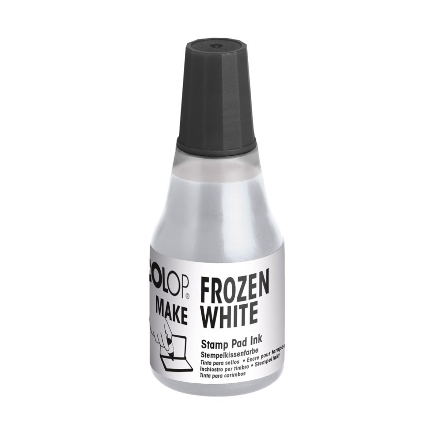 COLOP Make Nachfülltinte - frozen white - 25ml COLOP Make Nachfülltinte - frozen white - 25ml