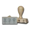 Holzstempel 60x20 mm Holzstempel 60x20 mm