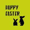 Holzstempel Happy Easter