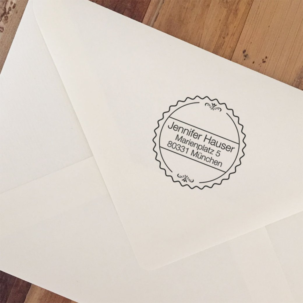 Holzstempel Ornament Holzstempel Ornament