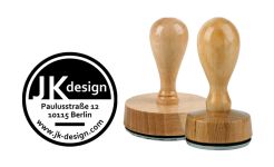 Holzstempel rund